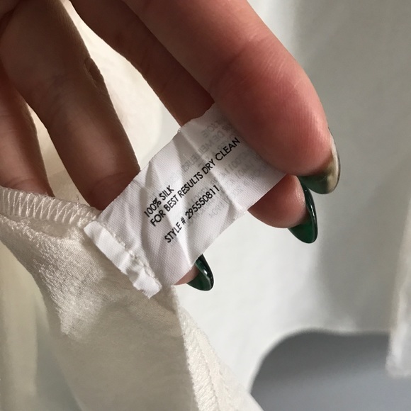 Club Monaco Silk Open-back Blouse - Picture 5 of 5